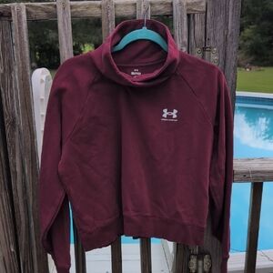 Under Armour Maroon Pullover with Logo